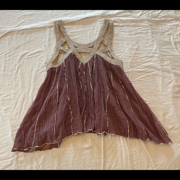 Free People One caged tank- S - Picture 5 of 5